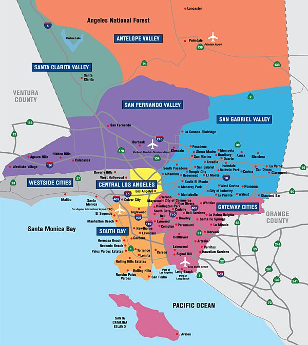 Navigating The Landscape: A Comprehensive Guide To The Los Angeles ...